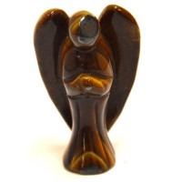 Angel 2.25 Inch Figurine - Tiger Eye Angel 2.25 Inch Figurine - Tiger Eye