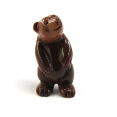 Bear Standing 2.25 Inch Figurine - Goldstone