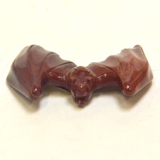 Bat 2.25 Inch Figurine - Rainbow Jasper