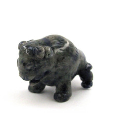 Buffalo 2.25 Inch Figurine - Sodalite