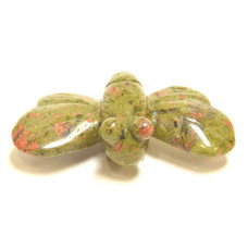 Bumble Bee 2.25 Inch Figurine - Unakite