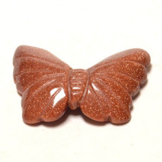 Butterfly 2.25 Inch Figurine - Goldstone