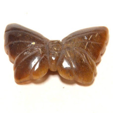 Butterfly 2.25 Inch Figurine - Tiger Eye