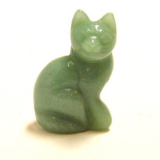 Cat Sitting 2.25 Inch Figurine - Aventurine