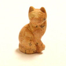 Cat Sitting 2.25 Inch Figurine - Picture Jasper