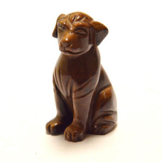 Dog Classic 2.25 Inch Figurine - Tiger Eye