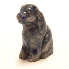 Dog (Cocker Spaniel) 2.25 Inch Figurine - Sodalite