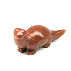 Dinosaur (Diplodocus) 2.25 Inch Figurine - Goldstone