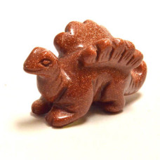 Dinosaur (Stegosaurus) 2.25 Inch Figurine - Goldstone