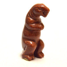 Dinosaur (T-Rex) 2.25 Inch Figurine - Goldstone