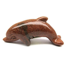 Dolphin Classic 2.25 Inch Figurine - Brownstone