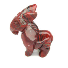 Donkey 2.25 Inch Figurine - Rainbow Jasper