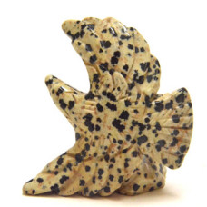 Eagle Soaring 2.25 Inch Figurine - Dalmatian Dacite