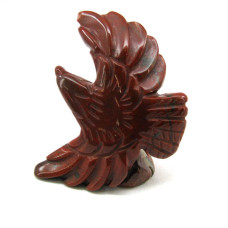 Eagle Soaring 2.25 Inch Figurine - Rainbow Jasper