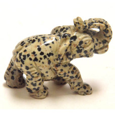 Elephant Classic 2.25 Inch Figurine - Dalmatian Dacite