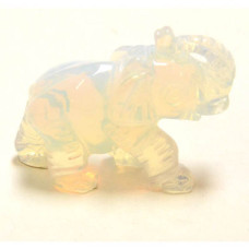 Elephant Classic 2.25 Inch Figurine - Opalite