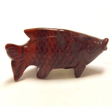 Fish Classic 2.25 Inch Figurine - Rainbow Jasper