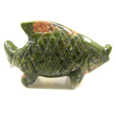 Fish Classic 2.25 Inch Figurine - Unakite