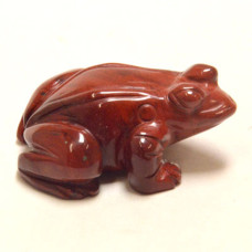 Frog Classic 2.25 Inch Figurine - Rainbow Jasper