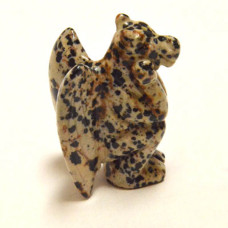 Gargoyle 2.25 Inch Figurine - Dalmatian Dacite 