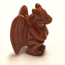 Gargoyle 2.25 Inch Figurine - Goldstone