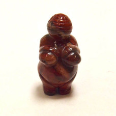 Goddess (Venus of Willendorf) 2.25 Inch Figurine - Rainbow Jasper