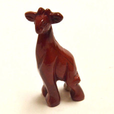 Giraffe Standing 2.25 Inch Figurine - Rainbow Jasper