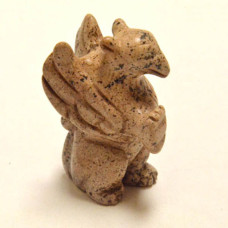 Griffin 2.25 Inch Figurine - Picture Jasper