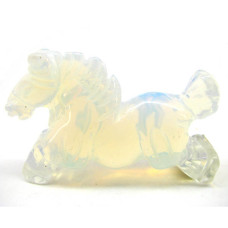 Horse Running 2.25 Inch Figurine - Opalite