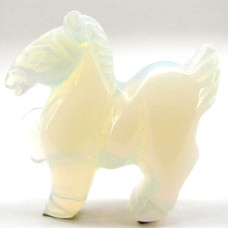 Horse Pacing 2.25 Inch Figurine - Opalite