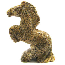 Horse Standing 2.25 Inch Figurine - Picture Jasper