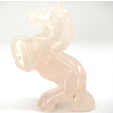 Horse Standing 2.25 Inch Figurine - Rose Quartz