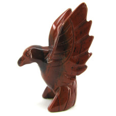 Hummingbird 2.25 Inch Figurine - Rainbow Jasper