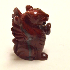 Liongoyle 2.25 Inch Figurine - Rainbow Jasper