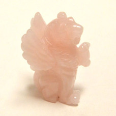 Liongoyle 2.25 Inch Figurine - Rose Quartz