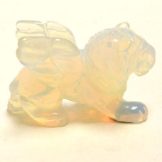 Lion with Wings 2.25 Inch Figurine - Opalite