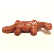 Lizard 2.25 Inch Figurine - Goldstone