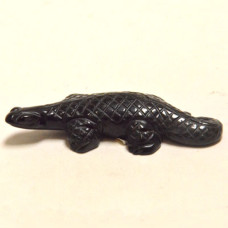 Lizard 2.25 Inch Figurine - Obsidian Black