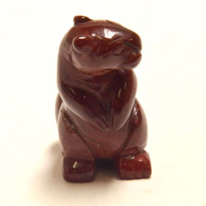 Otter Standing 2.25 Inch - Rainbow Jasper