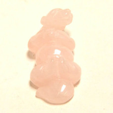 Otter 2.25 Inch Figurine - Rose Quartz