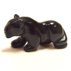 Panther 2.25 Inch Figurine - Obsidian Black