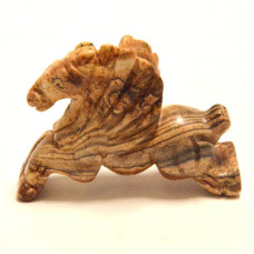 Pegasus 2.25 Inch Figurine - Picture Jasper