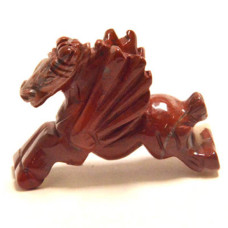 Pegasus 2.25 Inch Figurine - Rainbow Jasper