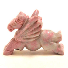 Pegasus 2.25 Inch Figurine - Rhodonite