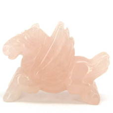 Pegasus 2.25 Inch Figurine - Rose Quartz