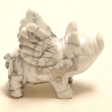 Pig Flying 2.25 Inch Figurine - Howlite