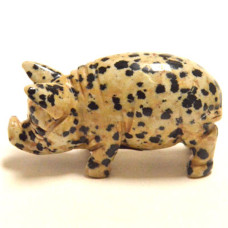 Pig Classic 2.25 Inch Figurine - Dalmatian Dacite