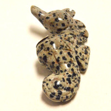 Seahorse 2.25 Inch Figurine - Dalmatian Dacite