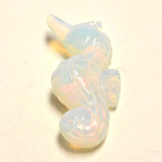 Seahorse 2.25 Inch Figurine - Opalite