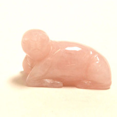 Seal 2.25 Inch Figurine - Rose Quartz